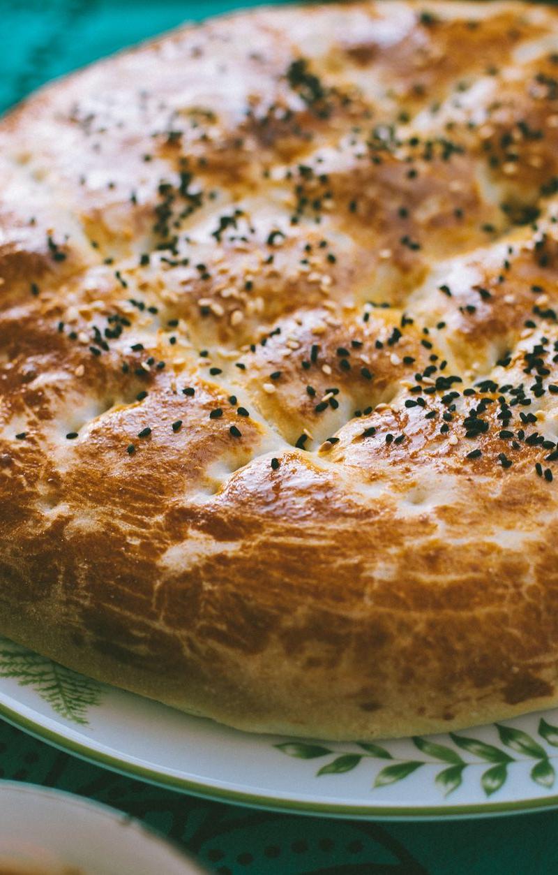 Sheet-Pan Ramazan Pidesi with Butter & Soup