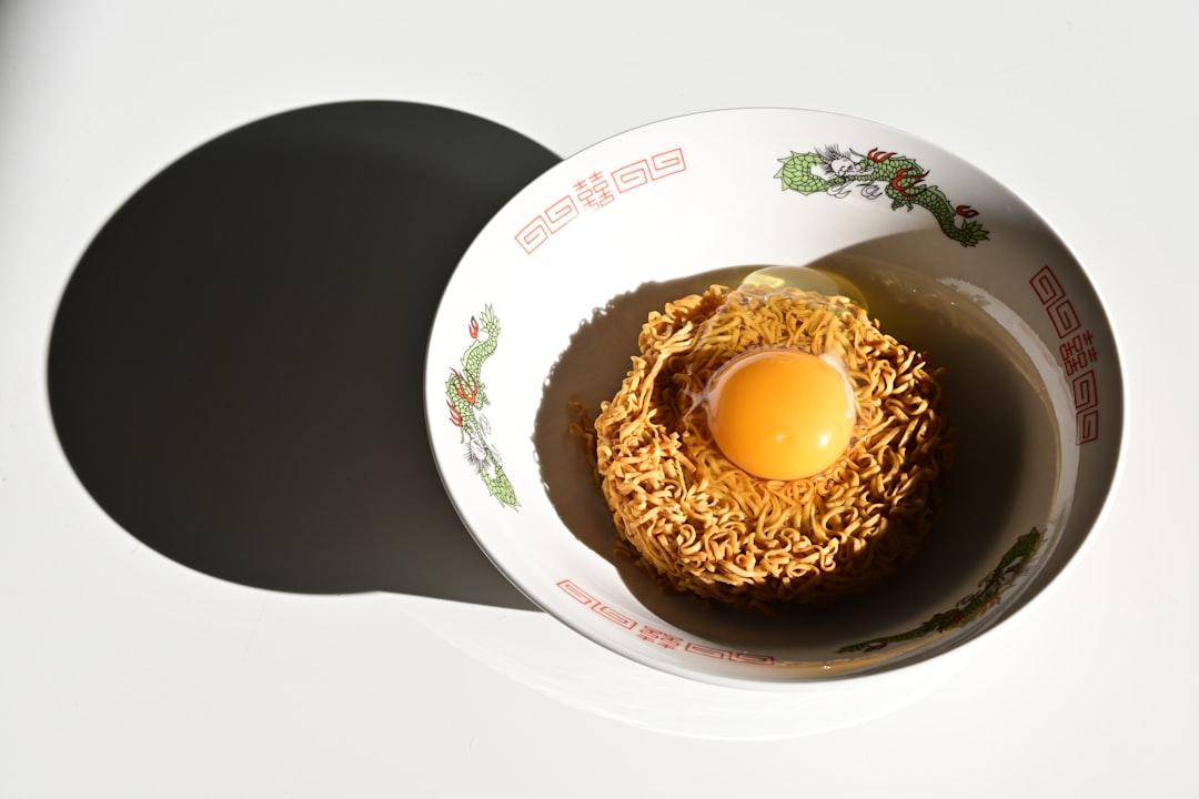 Ramyeon With Crispy Egg & Gochujang