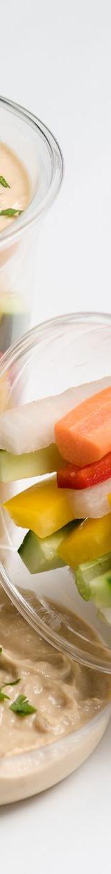 Ranch Cottage Cheese Dip with Veggie Sticks