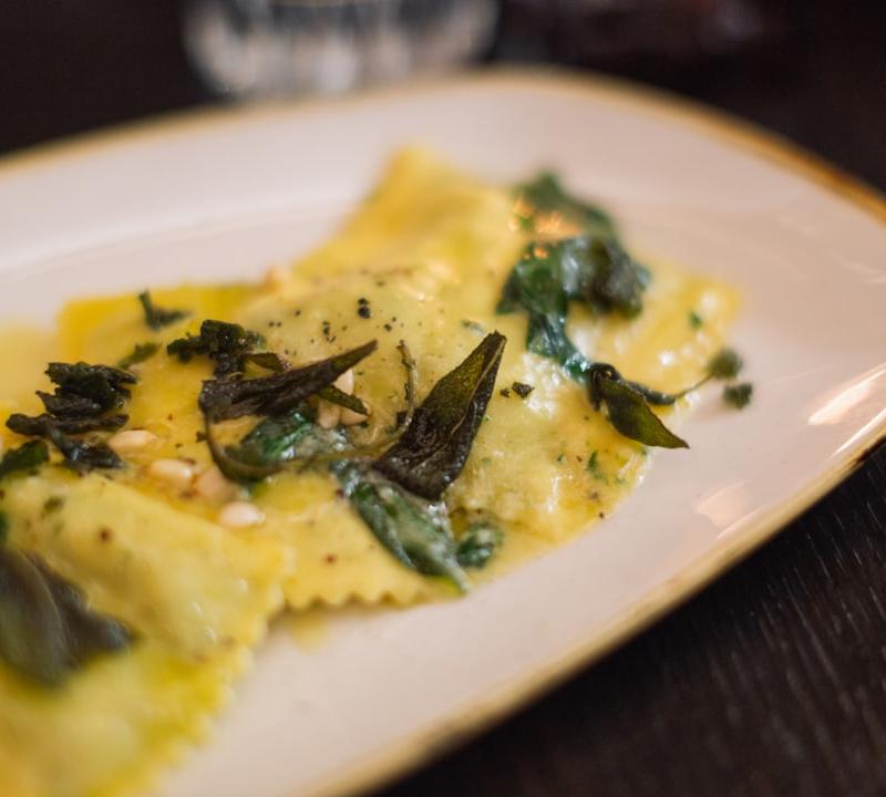 Ravioli with Ricotta and Brown Butter