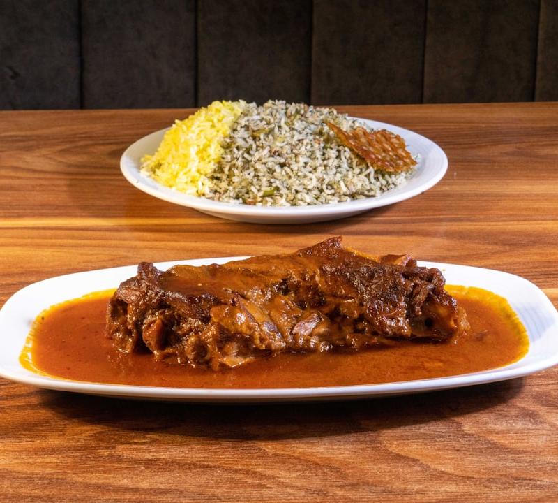 Relleno Negro with Braised Pork