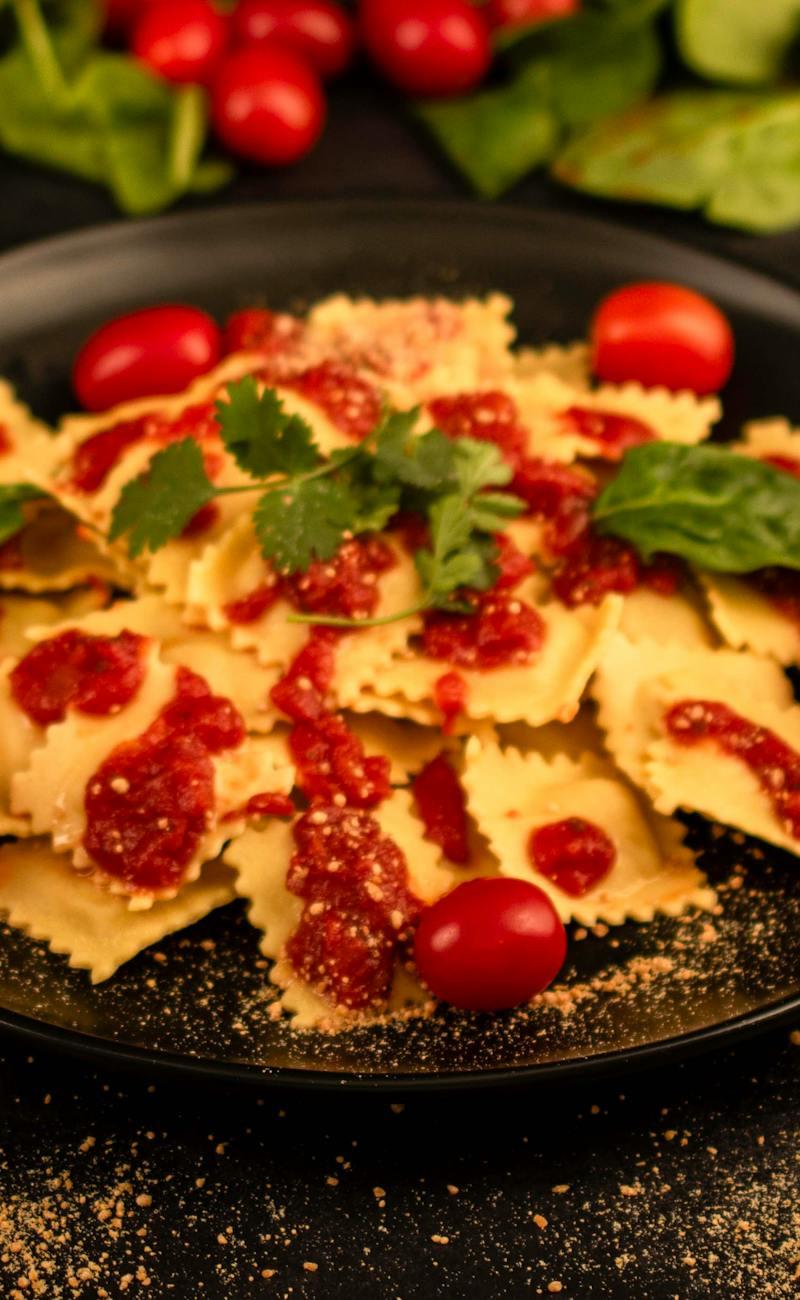 Ricotta Ravioli with Sage Brown Butter