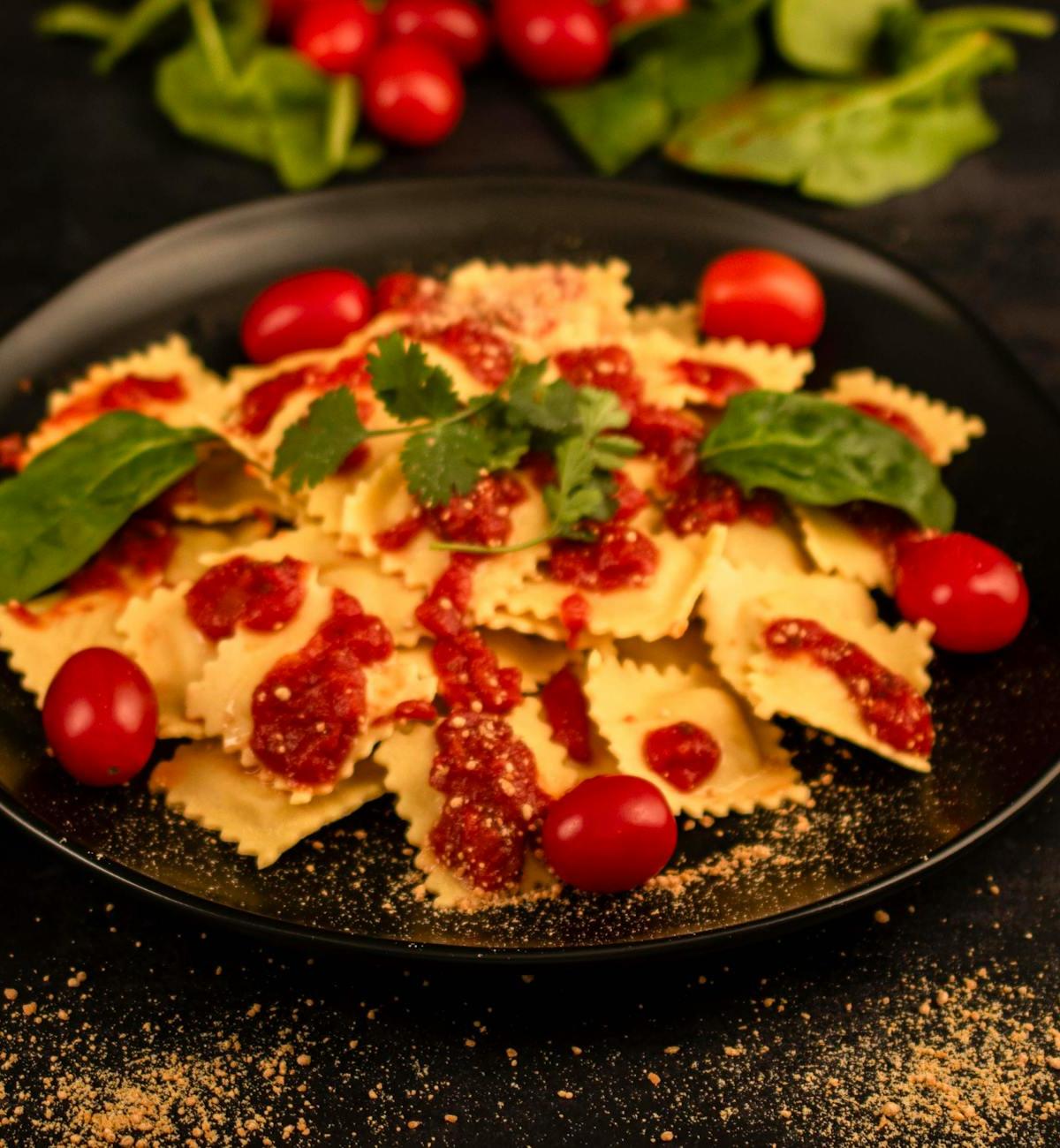 Ricotta Ravioli with Sage Brown Butter