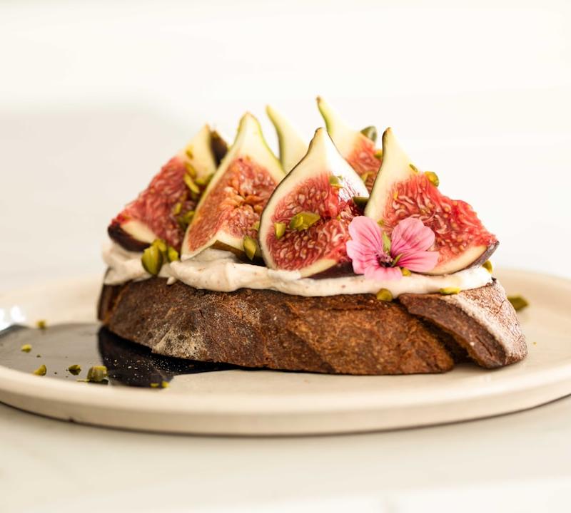 Ricotta Toast with Honey