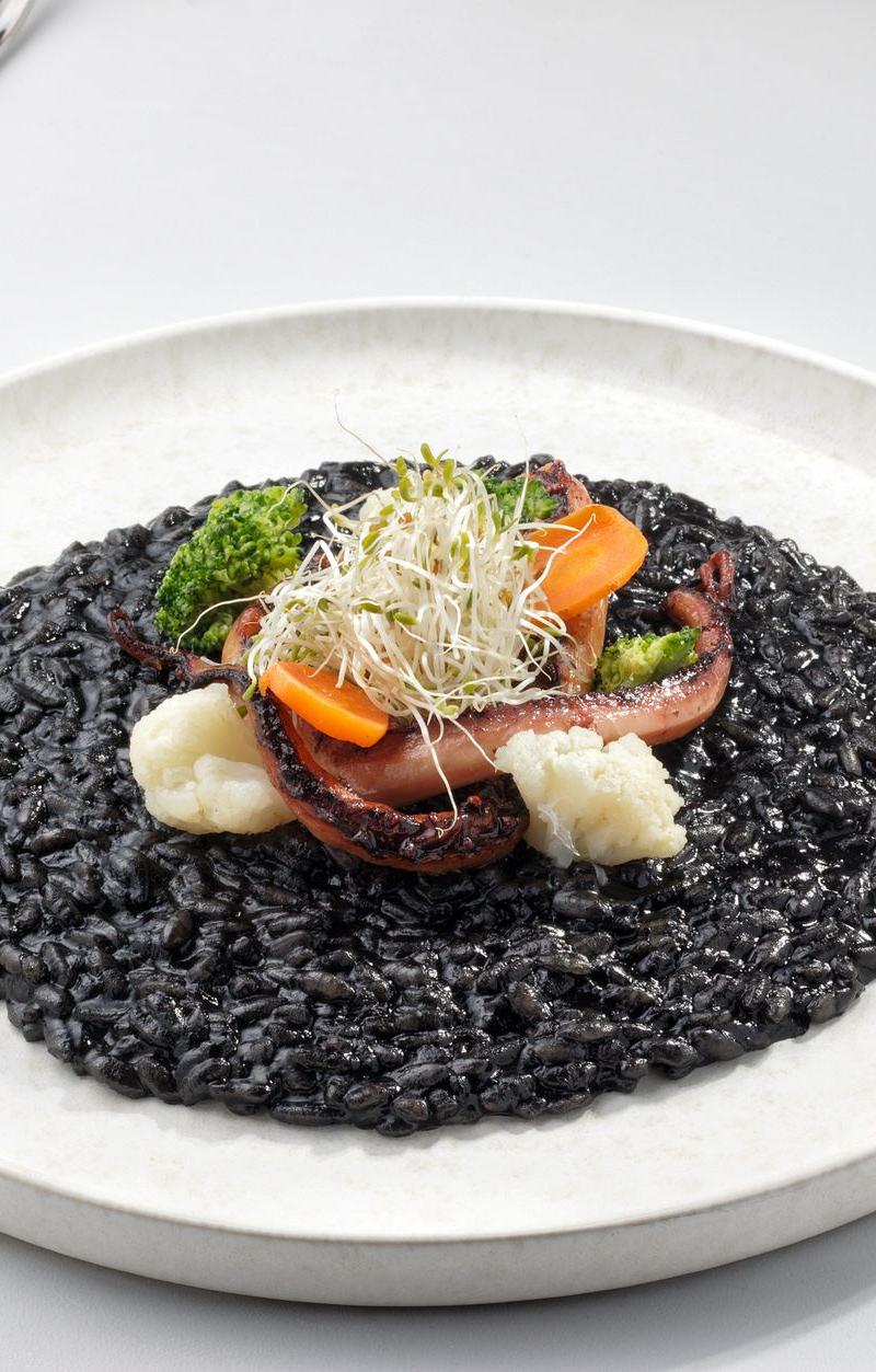 Risotto al Nero di Seppia
