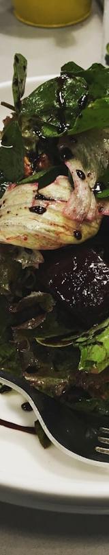 Roasted Beet and Goat Cheese Salad