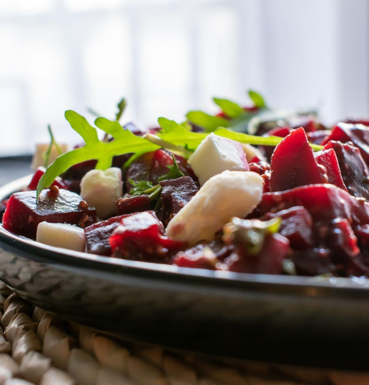 Roasted Beet Salad with Feta