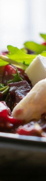 Roasted Beet Tahini Salad