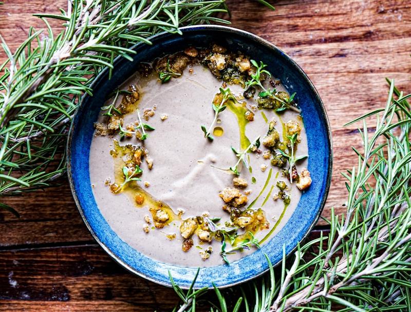 Roasted Cauliflower Soup