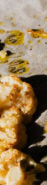 Roasted Cauliflower Steaks with Harissa Spice