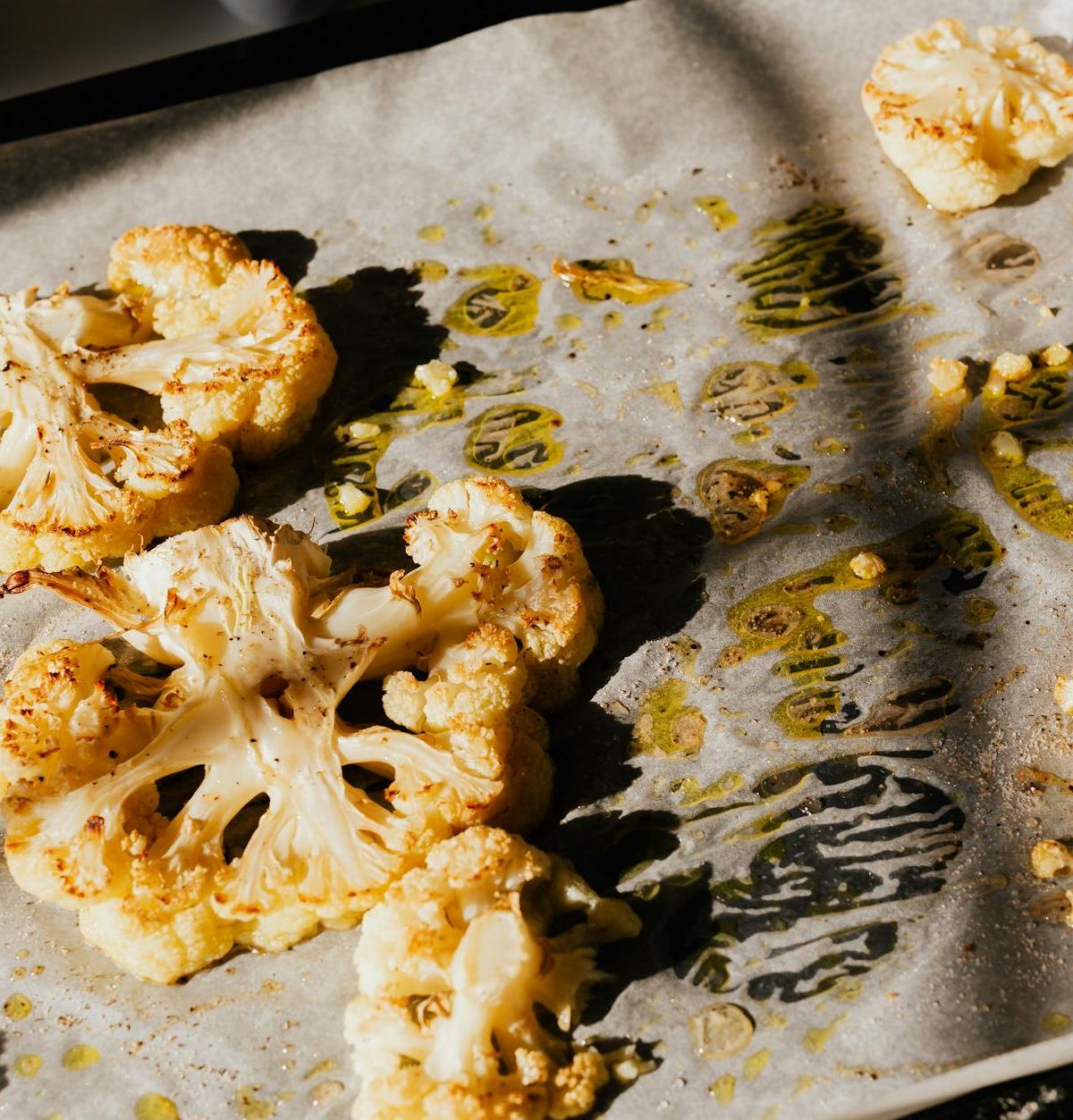 Roasted Cauliflower with Tahini