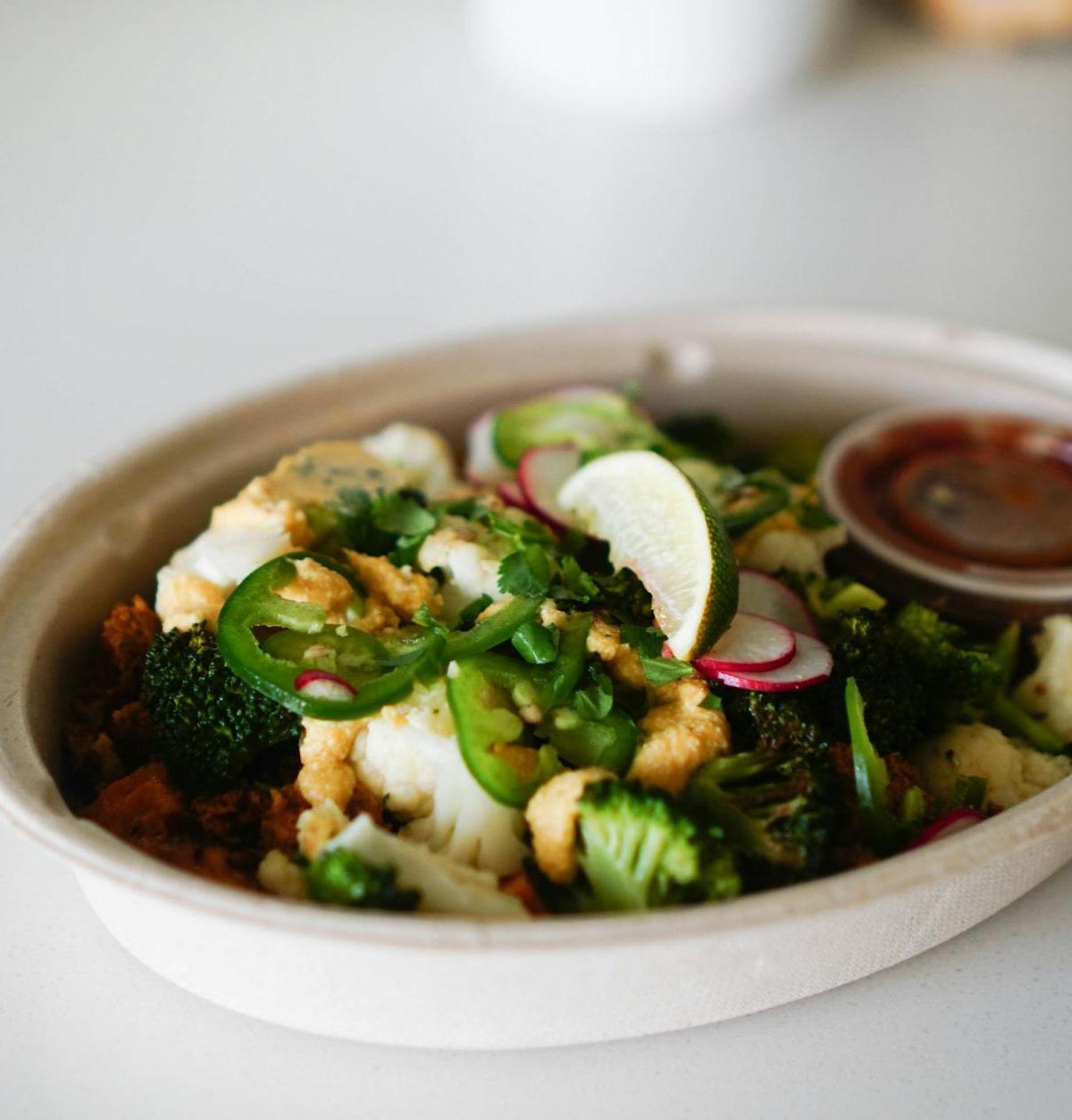 Roasted Cauliflower With Tahini