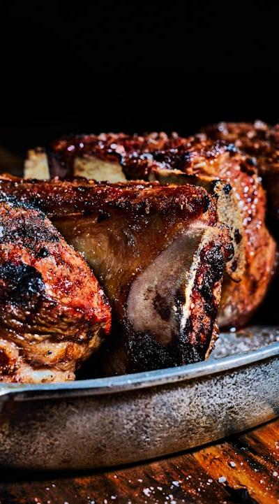 Roasted Lamb Shoulder with Herbs