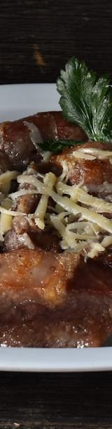 Roasted Pork Ribs with Garlic & Caraway