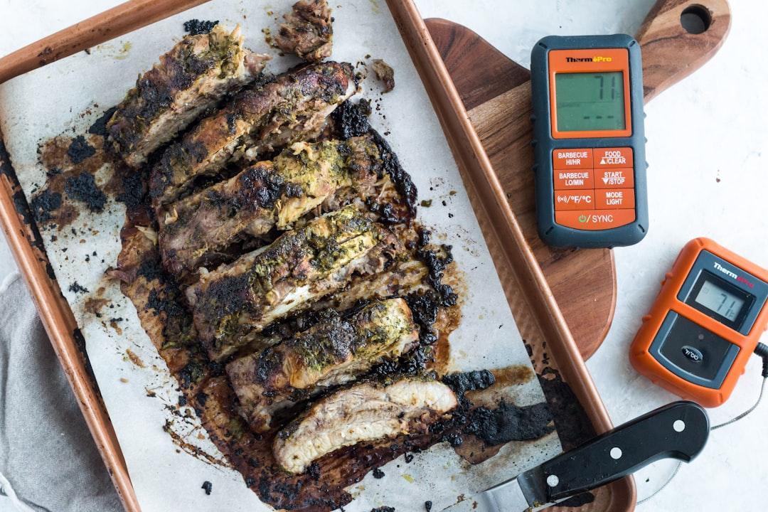 Roasted Pork Ribs with Mustard & Herbs