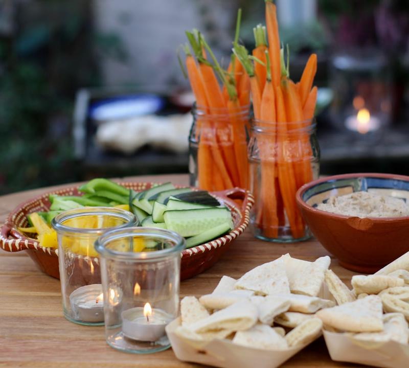 Roasted Red Pepper Hummus