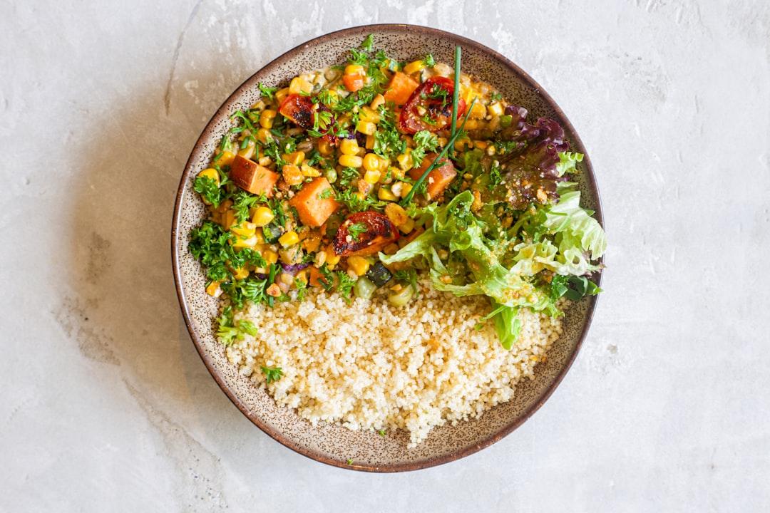 Roasted Vegetable & Farro Bowl