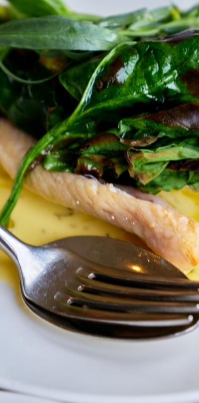 Robalo al Mojo de Ajo