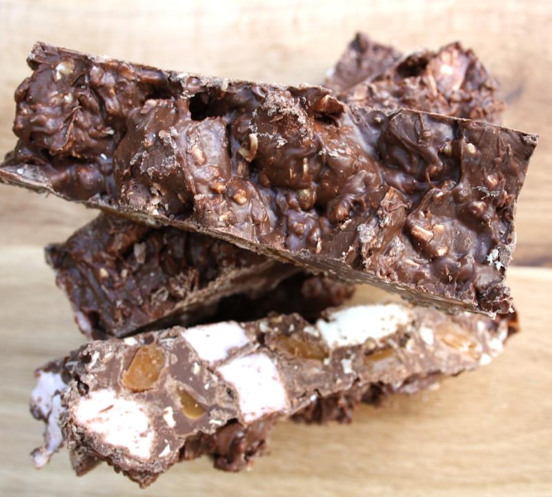 5-Minute Rocky Road Fudge