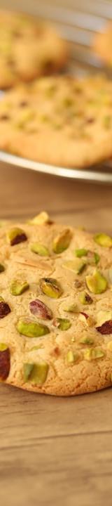 Rose & Pistachio Butter Cookies