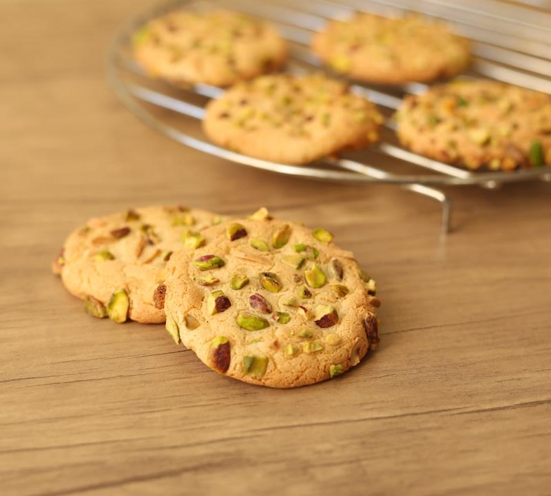 Rose & Pistachio Butter Cookies