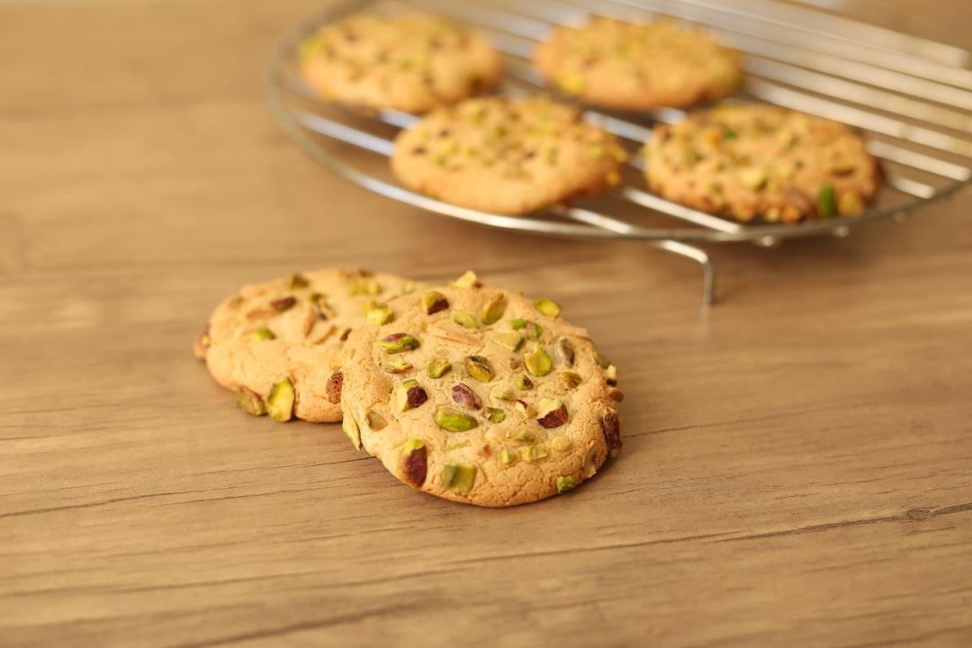 Rose & Pistachio Butter Cookies