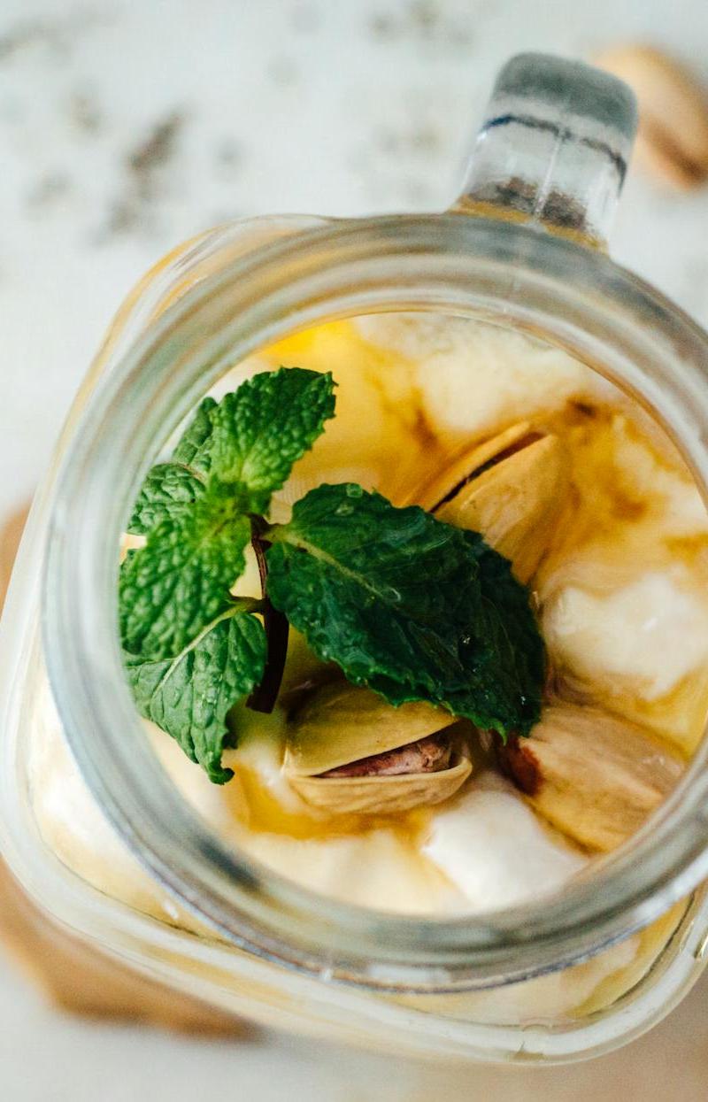 15-Min Rose & Pistachio Milk Pudding