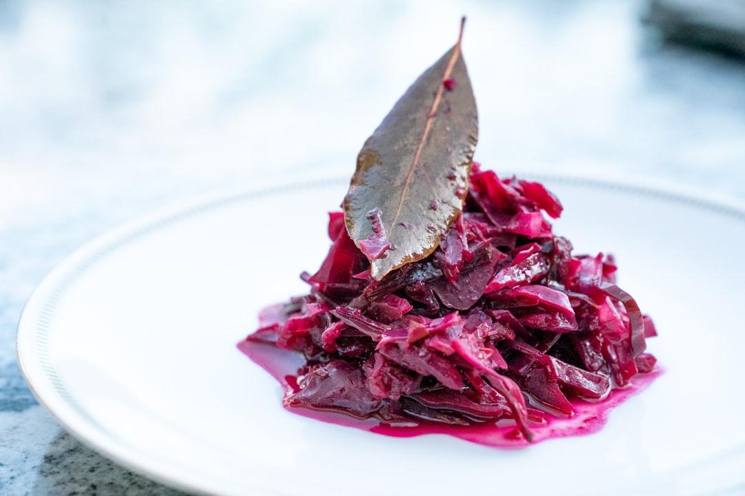 Rotkohl (Red Cabbage Slaw)