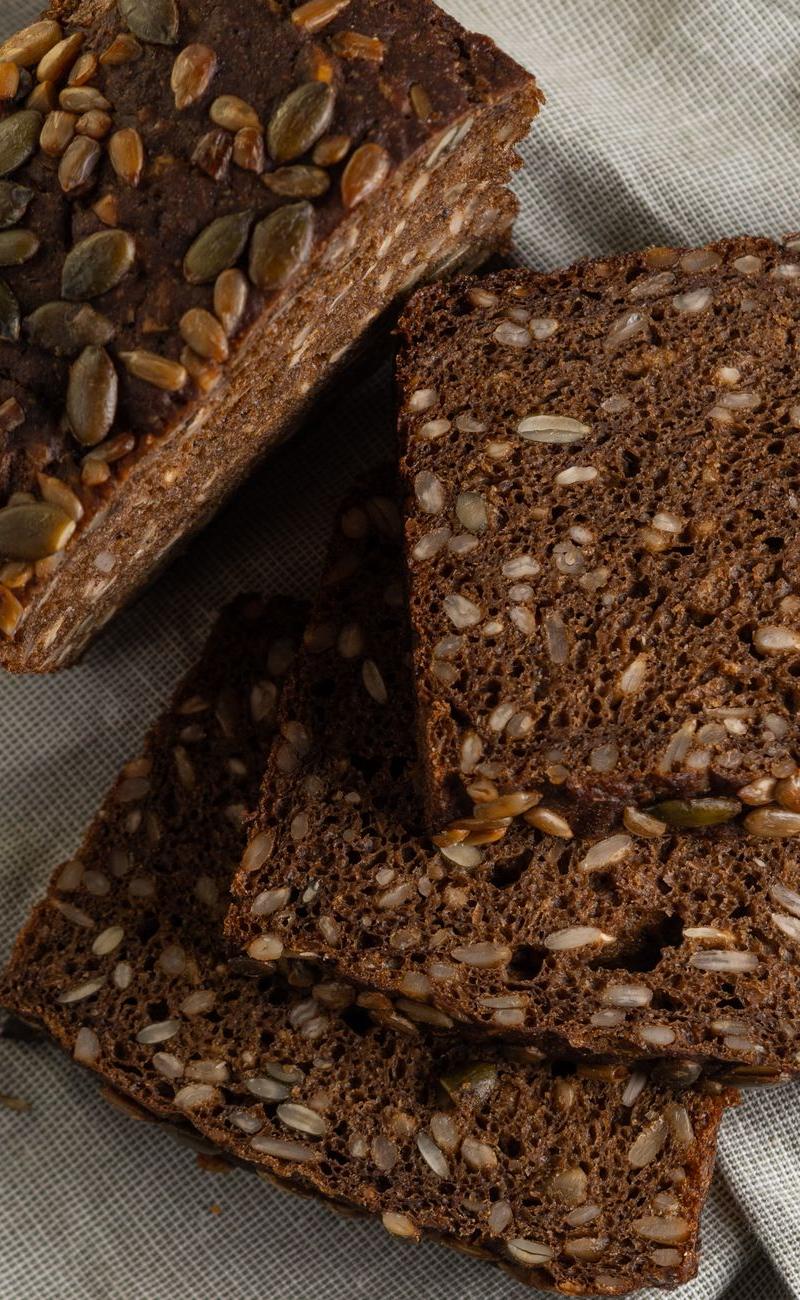 25-Min Rugbrød (Scandinavian Rye Bread)