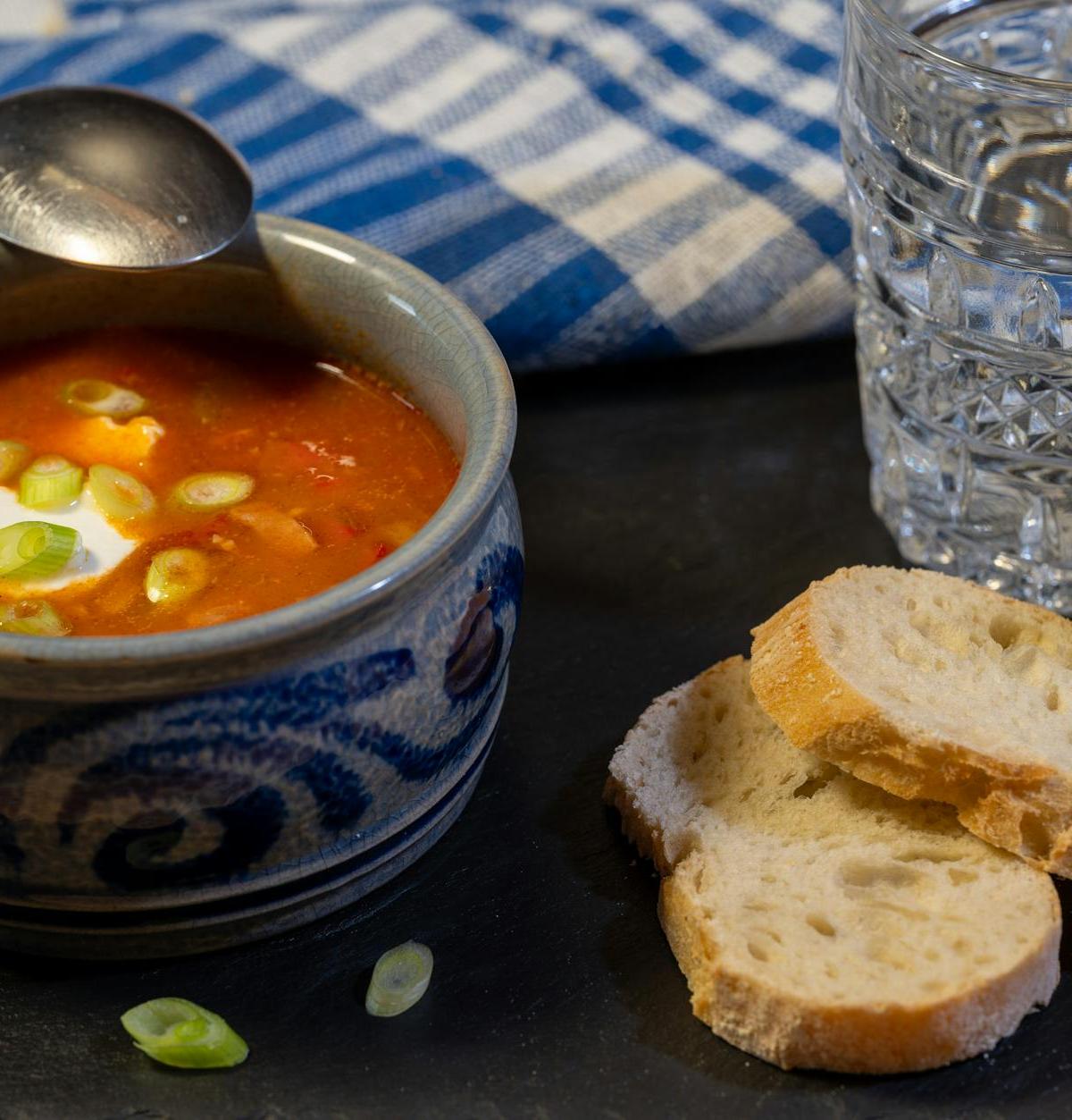 20-Min Russian Solyanka Soup Bowl