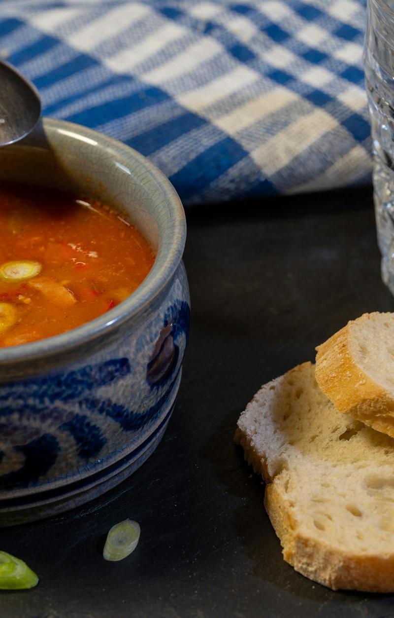 20-Min Russian Solyanka Soup Bowl