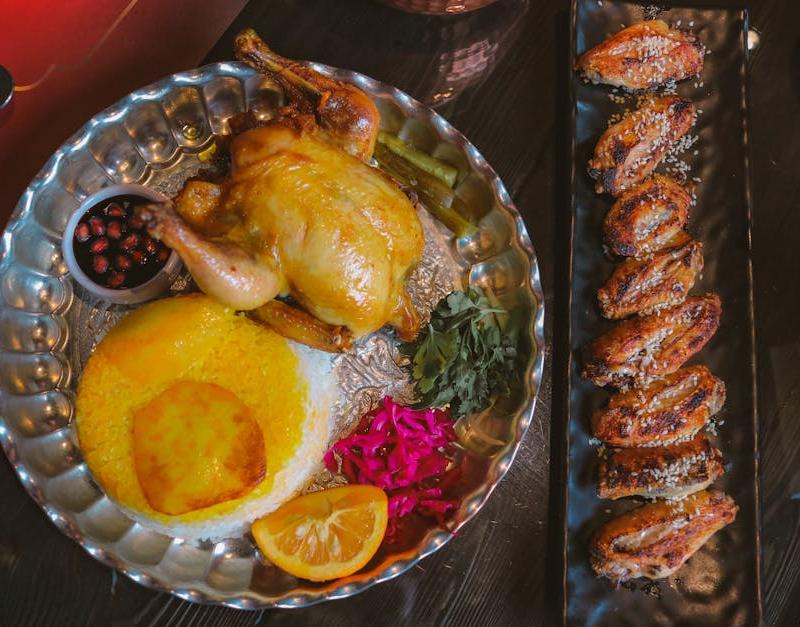 25-Min Saffron Chicken & Rice