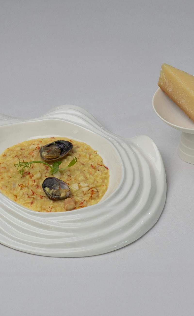Saffron Seafood Fregola