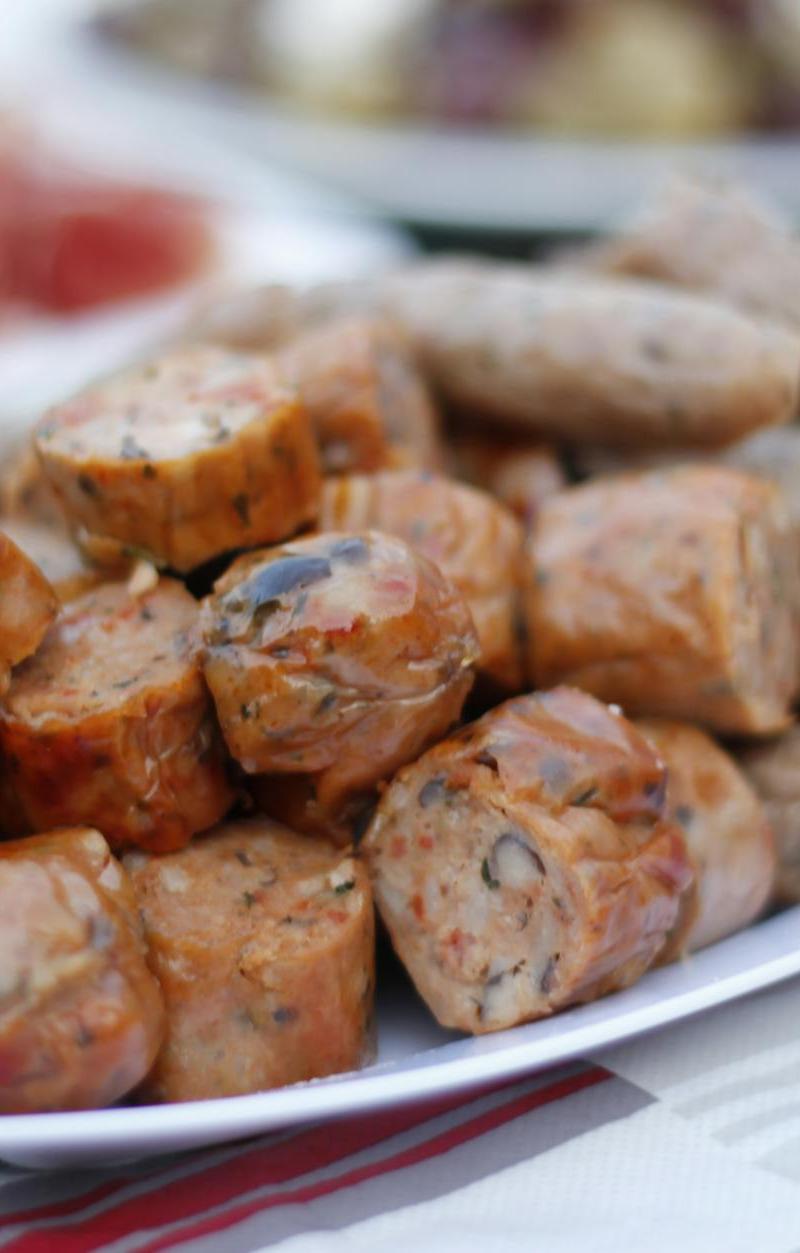 Sai Oua Thai Pork Sausage Skillet