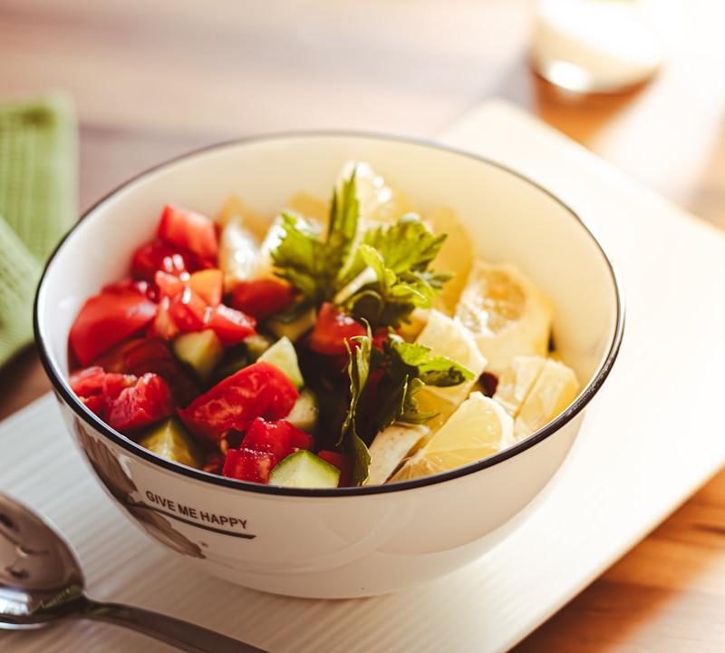 Salad Shirazi — Persian Cucumber & Tomato