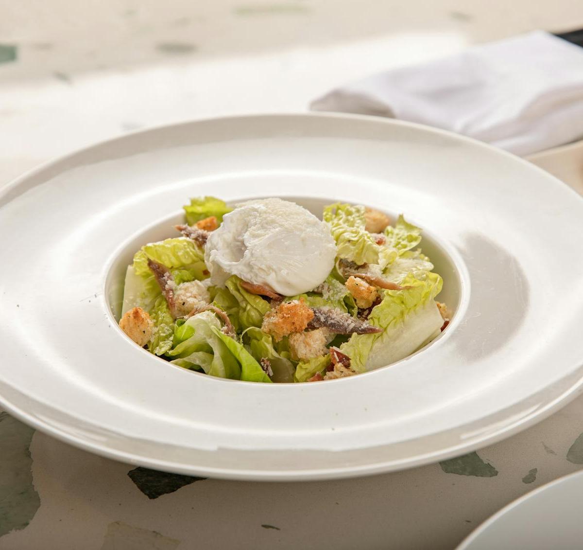 French Frisée Salad with Poached Egg