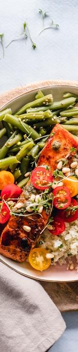 Salmon & Pesto Grain Bowl