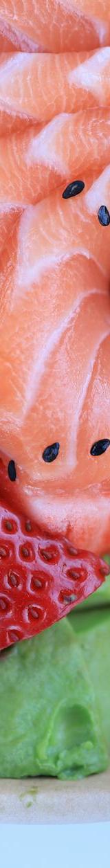 Salmon Poke Bowl with Rainbow Toppings