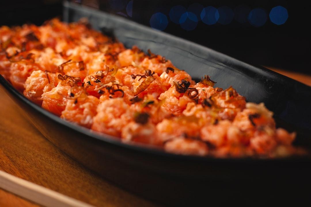 Salmon Sushi Bake