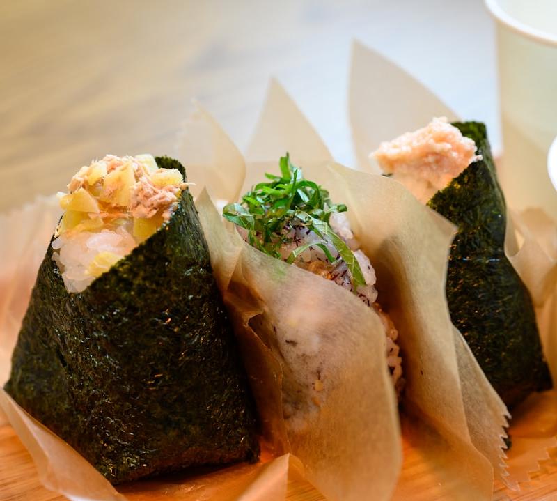 Salmon Temaki Hand Rolls