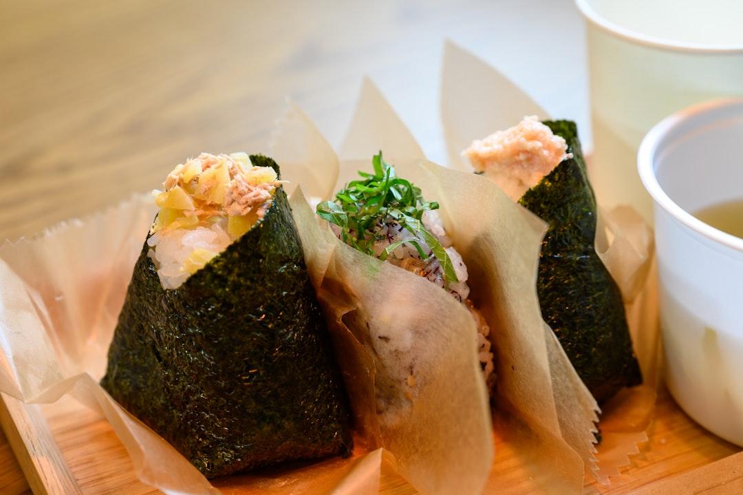 Salmon Temaki Hand Rolls