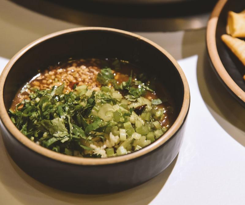 Fresh Salsa Verde with Charred Nopales