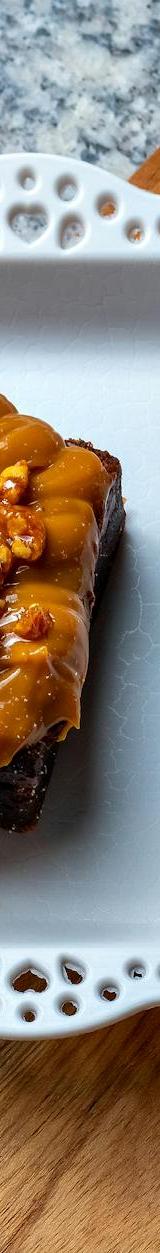 25-Minute Salted Caramel Fudge Brownies