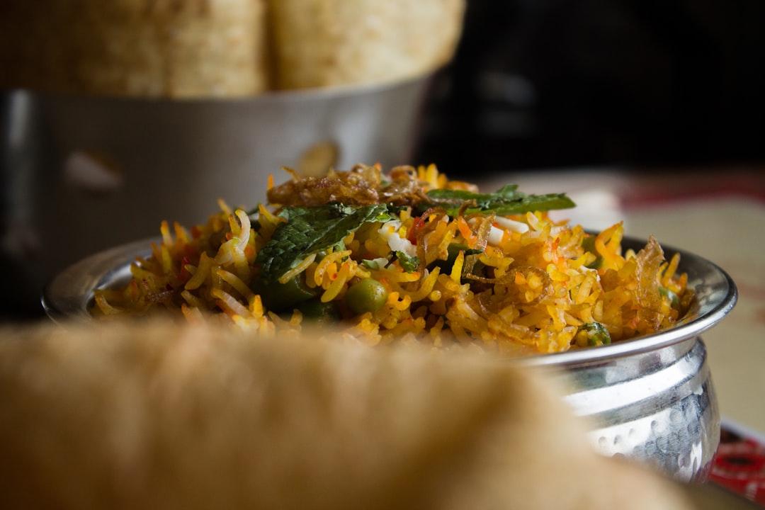 Sambar Rice with Vegetables