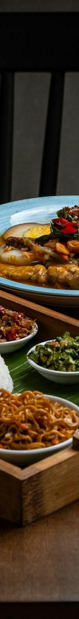 Sate Klatak with Nasi Campur