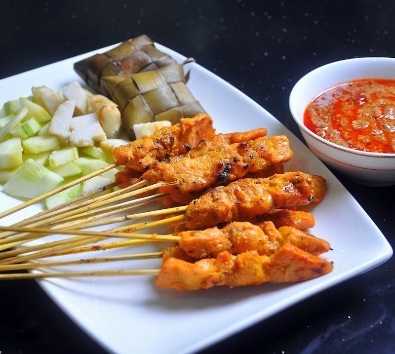 15-Min Sate Madura with Peanut Sauce
