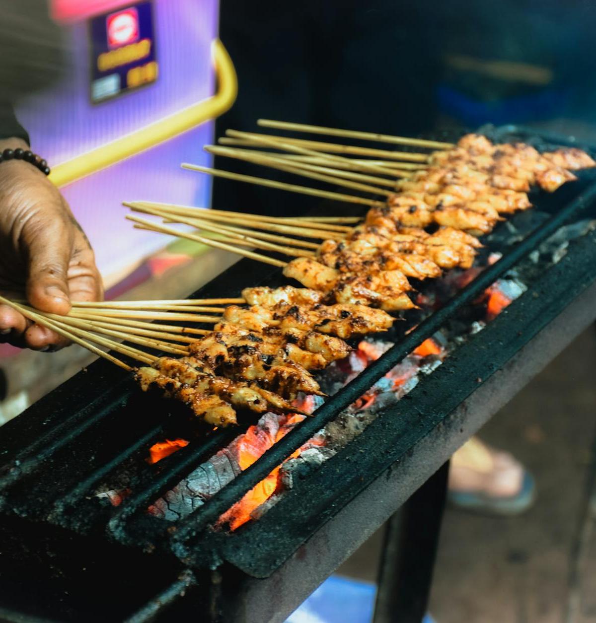 Sate Taichan: Grilled Chicken Skewers