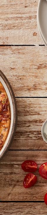 Sausage & Tomato Frittata with Sour Cream