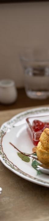20-Min Scones with Jam & Clotted Cream