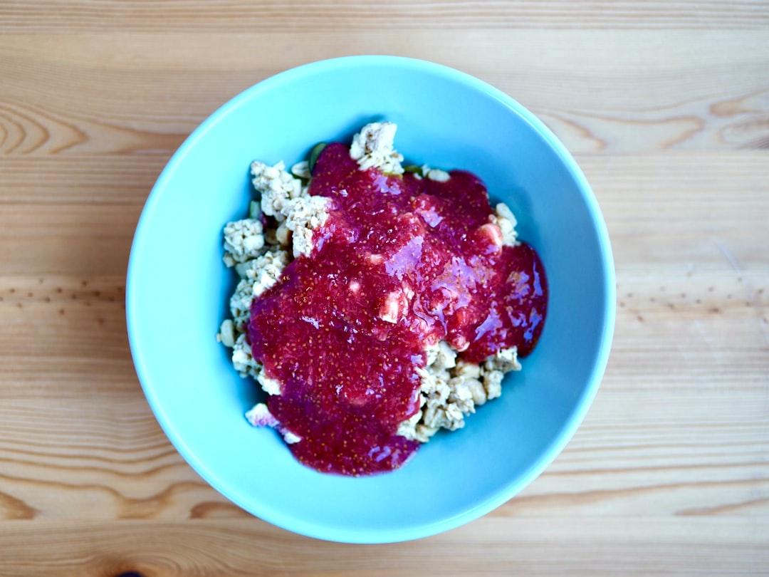 Scottish Oat Porridge with Berry Compote